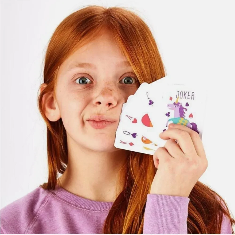 Cupcakes & Cartwheels Royal 🦄 Unicorn Playing Cards in Tin Case!